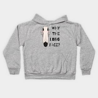 Why The Long Face Borzoi Dog Breed Kids Hoodie